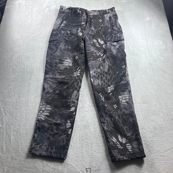 TAD Gear Kryptek Typhon Camo Tactical Pants Mens XL Made in USA Honeycomb Black